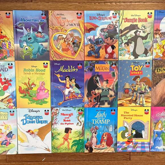 📚 Disney Classic Storybook Bundle – 26 Hardcover Books